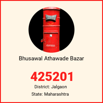 Bhusawal Athawade Bazar pin code, district Jalgaon in Maharashtra
