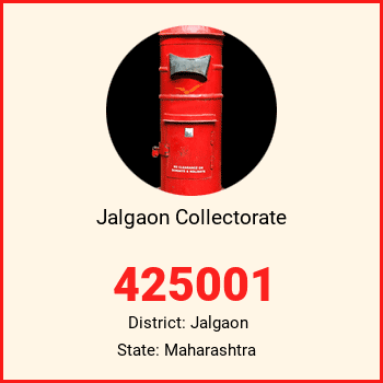 Jalgaon Collectorate pin code, district Jalgaon in Maharashtra