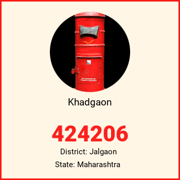Khadgaon pin code, district Jalgaon in Maharashtra