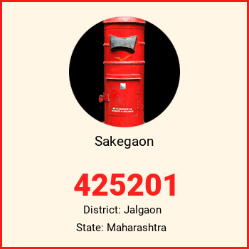 Sakegaon pin code, district Jalgaon in Maharashtra