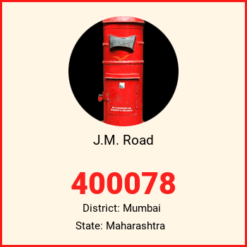 J.M. Road pin code, district Mumbai in Maharashtra