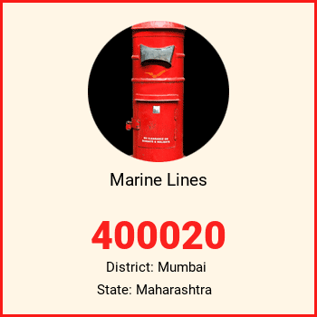 Marine Lines pin code, district Mumbai in Maharashtra