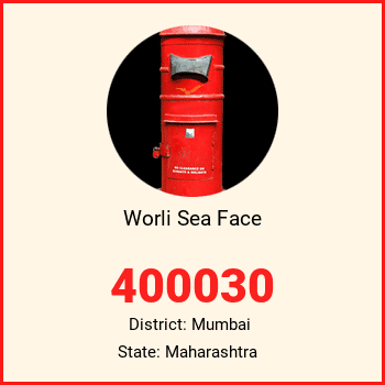 Worli Sea Face pin code, district Mumbai in Maharashtra