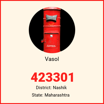 Vasol pin code, district Nashik in Maharashtra