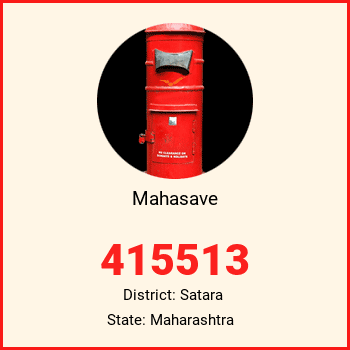 Mahasave pin code, district Satara in Maharashtra