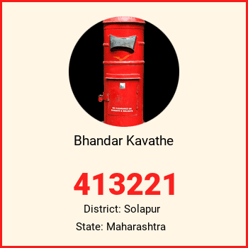 Bhandar Kavathe pin code, district Solapur in Maharashtra