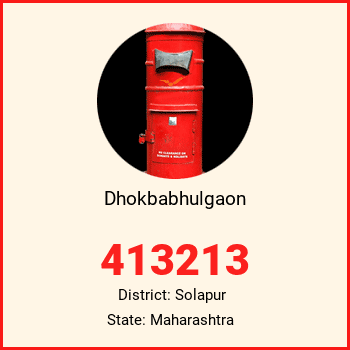 Dhokbabhulgaon pin code, district Solapur in Maharashtra