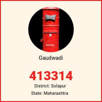 Gaudwadi pin code, district Solapur in Maharashtra