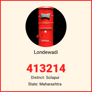 Londewadi pin code, district Solapur in Maharashtra