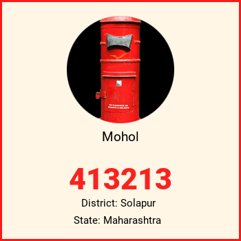 Mohol pin code, district Solapur in Maharashtra
