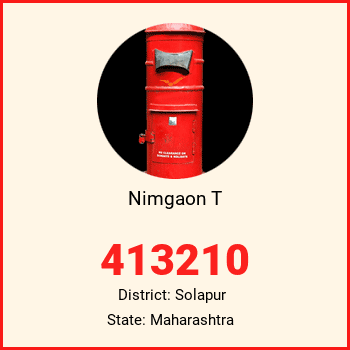 Nimgaon T pin code, district Solapur in Maharashtra