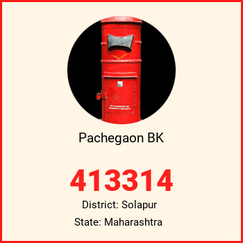 Pachegaon BK pin code, district Solapur in Maharashtra
