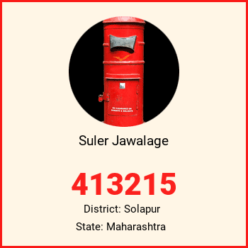 Suler Jawalage pin code, district Solapur in Maharashtra