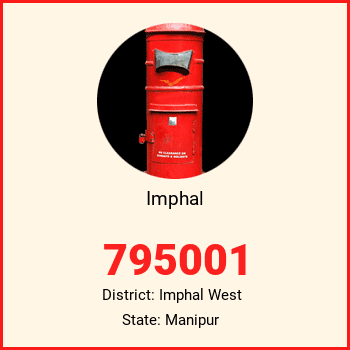 Imphal pin code, district Imphal West in Manipur