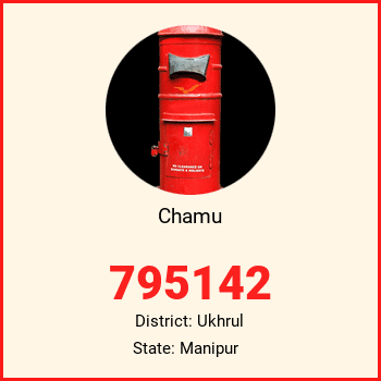 Chamu pin code, district Ukhrul in Manipur