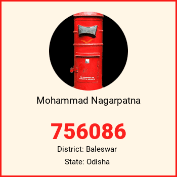 Mohammad Nagarpatna pin code, district Baleswar in Odisha