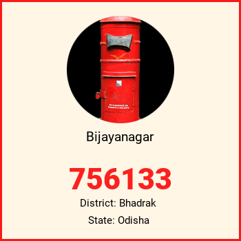 Bijayanagar pin code, district Bhadrak in Odisha
