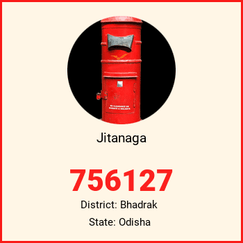 Jitanaga pin code, district Bhadrak in Odisha