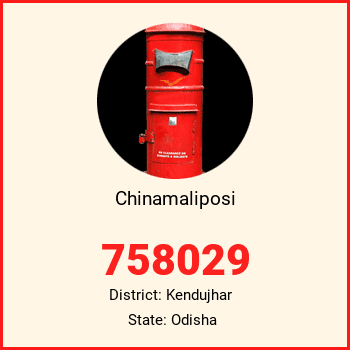 Chinamaliposi pin code, district Kendujhar in Odisha