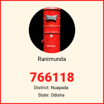 Ranimunda pin code, district Nuapada in Odisha