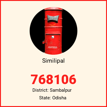 Similipal pin code, district Sambalpur in Odisha