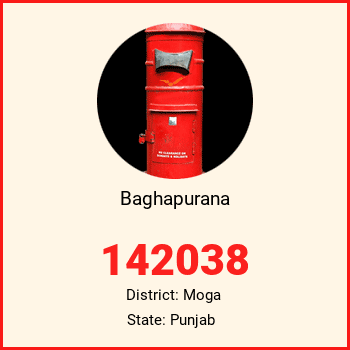 Baghapurana pin code, district Moga in Punjab