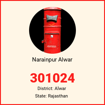 Narainpur Alwar pin code, district Alwar in Rajasthan