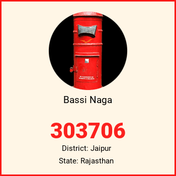 Bassi Naga pin code, district Jaipur in Rajasthan