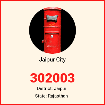 Jaipur City pin code, district Jaipur in Rajasthan
