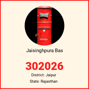 Jaisinghpura Bas pin code, district Jaipur in Rajasthan
