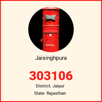 Jaisinghpura pin code, district Jaipur in Rajasthan