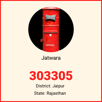 Jatwara pin code, district Jaipur in Rajasthan
