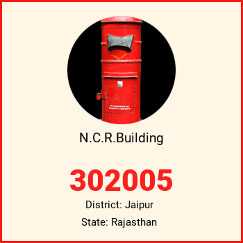 N.C.R.Building pin code, district Jaipur in Rajasthan