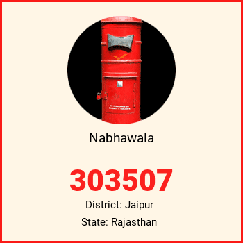 Nabhawala pin code, district Jaipur in Rajasthan