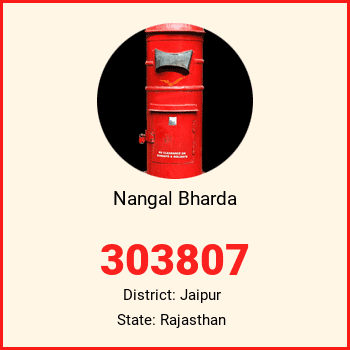 Nangal Bharda pin code, district Jaipur in Rajasthan