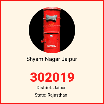 Shyam Nagar Jaipur pin code, district Jaipur in Rajasthan