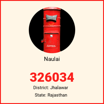 Naulai pin code, district Jhalawar in Rajasthan