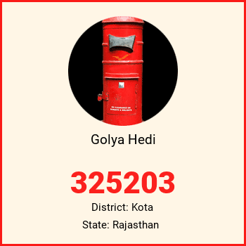 Golya Hedi pin code, district Kota in Rajasthan