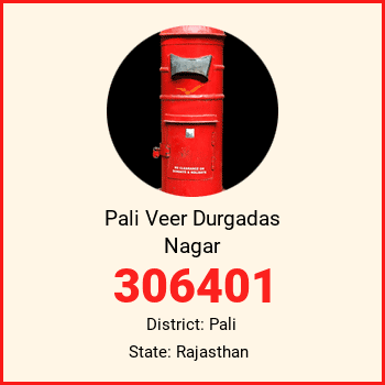 Pali Veer Durgadas Nagar pin code, district Pali in Rajasthan