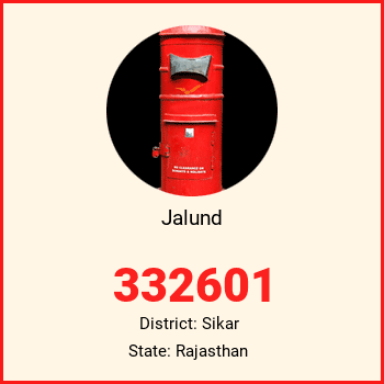Jalund pin code, district Sikar in Rajasthan