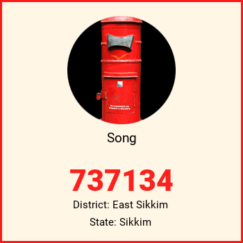 Song pin code, district East Sikkim in Sikkim