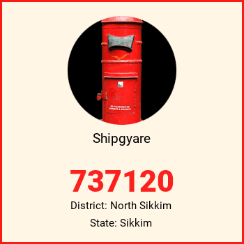 Shipgyare pin code, district North Sikkim in Sikkim