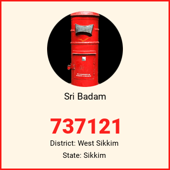 Sri Badam pin code, district West Sikkim in Sikkim