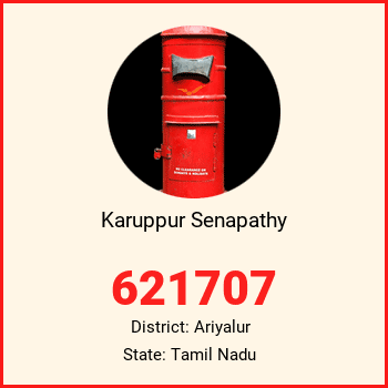 Karuppur Senapathy pin code, district Ariyalur in Tamil Nadu