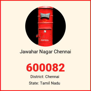 Jawahar Nagar Chennai pin code, district Chennai in Tamil Nadu
