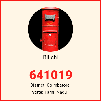 Bilichi pin code, district Coimbatore in Tamil Nadu
