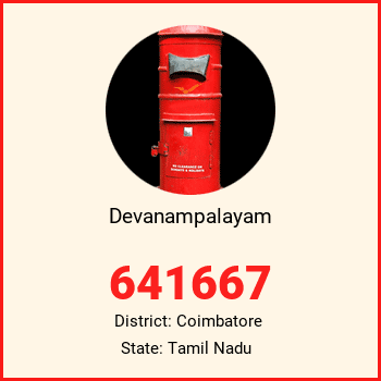Devanampalayam pin code, district Coimbatore in Tamil Nadu