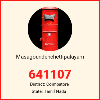 Masagoundenchettipalayam pin code, district Coimbatore in Tamil Nadu