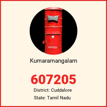 Kumaramangalam pin code, district Cuddalore in Tamil Nadu
