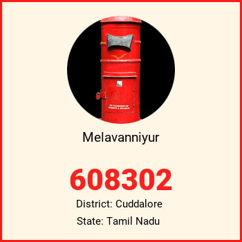 Melavanniyur pin code, district Cuddalore in Tamil Nadu
